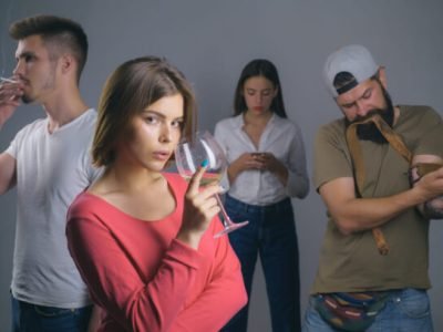 Stop drug addiction. Addictions personal crisis. Overcome dependence. Social networks smoking or drinking alcohol harmful addictions. Diversity group people representante different human addictions.